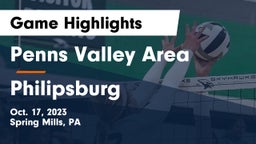 Penns Valley Area  vs Philipsburg Game Highlights - Oct. 17, 2023