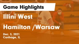 Illini West  vs Hamilton /Warsaw  Game Highlights - Dec. 3, 2021
