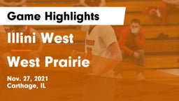 Illini West  vs West Prairie Game Highlights - Nov. 27, 2021