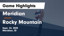 Meridian  vs Rocky Mountain  Game Highlights - Sept. 24, 2020