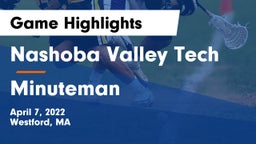 Nashoba Valley Tech  vs Minuteman  Game Highlights - April 7, 2022
