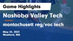 Nashoba Valley Tech  vs montachusett reg/voc tech Game Highlights - May 24, 2022