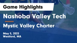 Nashoba Valley Tech  vs Mystic Valley Charter Game Highlights - May 5, 2023