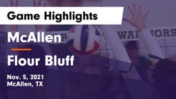 McAllen  vs Flour Bluff  Game Highlights - Nov. 5, 2021
