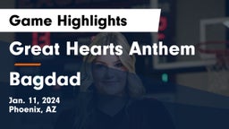 Great Hearts Anthem vs Bagdad  Game Highlights - Jan. 11, 2024