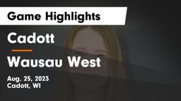 Cadott  vs Wausau West Game Highlights - Aug. 25, 2023
