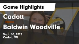 Cadott  vs Baldwin Woodville Game Highlights - Sept. 30, 2023