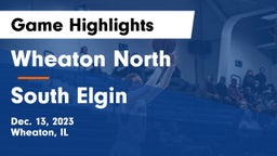 Wheaton North  vs South Elgin  Game Highlights - Dec. 13, 2023