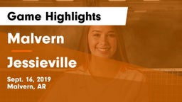 Malvern  vs Jessieville  Game Highlights - Sept. 16, 2019