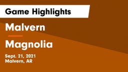 Malvern  vs Magnolia  Game Highlights - Sept. 21, 2021