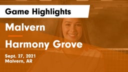 Malvern  vs Harmony Grove Game Highlights - Sept. 27, 2021