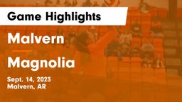 Malvern  vs Magnolia  Game Highlights - Sept. 14, 2023