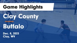 Clay County  vs Buffalo  Game Highlights - Dec. 8, 2023