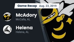 Recap: McAdory  vs. Helena  2019