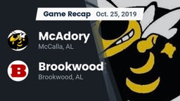 Recap: McAdory  vs. Brookwood  2019