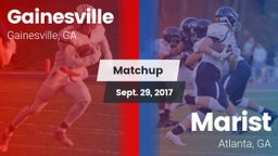 Matchup: Gainesville High vs. Marist  2017