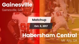 Matchup: Gainesville High vs. Habersham Central 2017