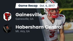 Recap: Gainesville  vs. Habersham Central 2017