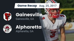 Recap: Gainesville  vs. Alpharetta  2017