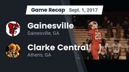 Recap: Gainesville  vs. Clarke Central  2017