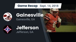 Recap: Gainesville  vs. Jefferson  2018