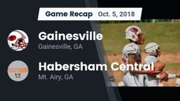Recap: Gainesville  vs. Habersham Central 2018
