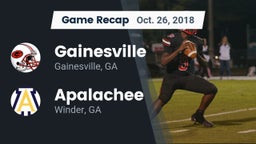 Recap: Gainesville  vs. Apalachee  2018