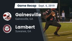 Recap: Gainesville  vs. Lambert  2019