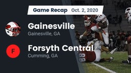 Recap: Gainesville  vs. Forsyth Central  2020