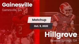 Matchup: Gainesville High vs. Hillgrove  2020