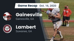 Recap: Gainesville  vs. Lambert  2020