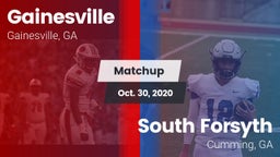 Matchup: Gainesville High vs. South Forsyth  2020