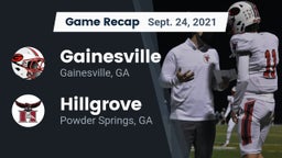 Recap: Gainesville  vs. Hillgrove  2021