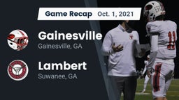 Recap: Gainesville  vs. Lambert  2021