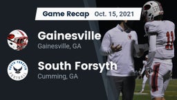 Recap: Gainesville  vs. South Forsyth  2021