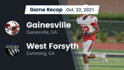 Recap: Gainesville  vs. West Forsyth  2021