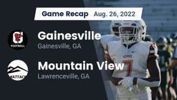 Recap: Gainesville  vs. Mountain View  2022