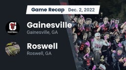 Recap: Gainesville  vs. Roswell  2022