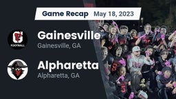 Recap: Gainesville  vs. Alpharetta  2023