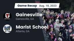 Recap: Gainesville  vs. Marist School 2023