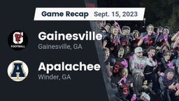 Recap: Gainesville  vs. Apalachee  2023