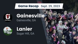 Recap: Gainesville  vs. Lanier  2023