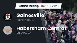 Recap: Gainesville  vs. Habersham Central 2023