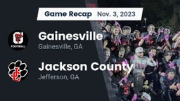 Recap: Gainesville  vs. Jackson County  2023