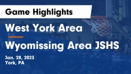 West York Area  vs Wyomissing Area JSHS Game Highlights - Jan. 28, 2023