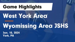 West York Area  vs Wyomissing Area JSHS Game Highlights - Jan. 10, 2024