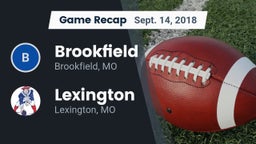 Recap: Brookfield  vs. Lexington  2018