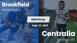 Matchup: Brookfield High vs. Centralia  2019
