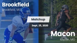 Matchup: Brookfield High vs. Macon  2020