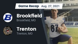 Recap: Brookfield  vs. Trenton  2021